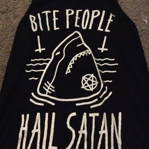 Bite People Hail Satan Tank